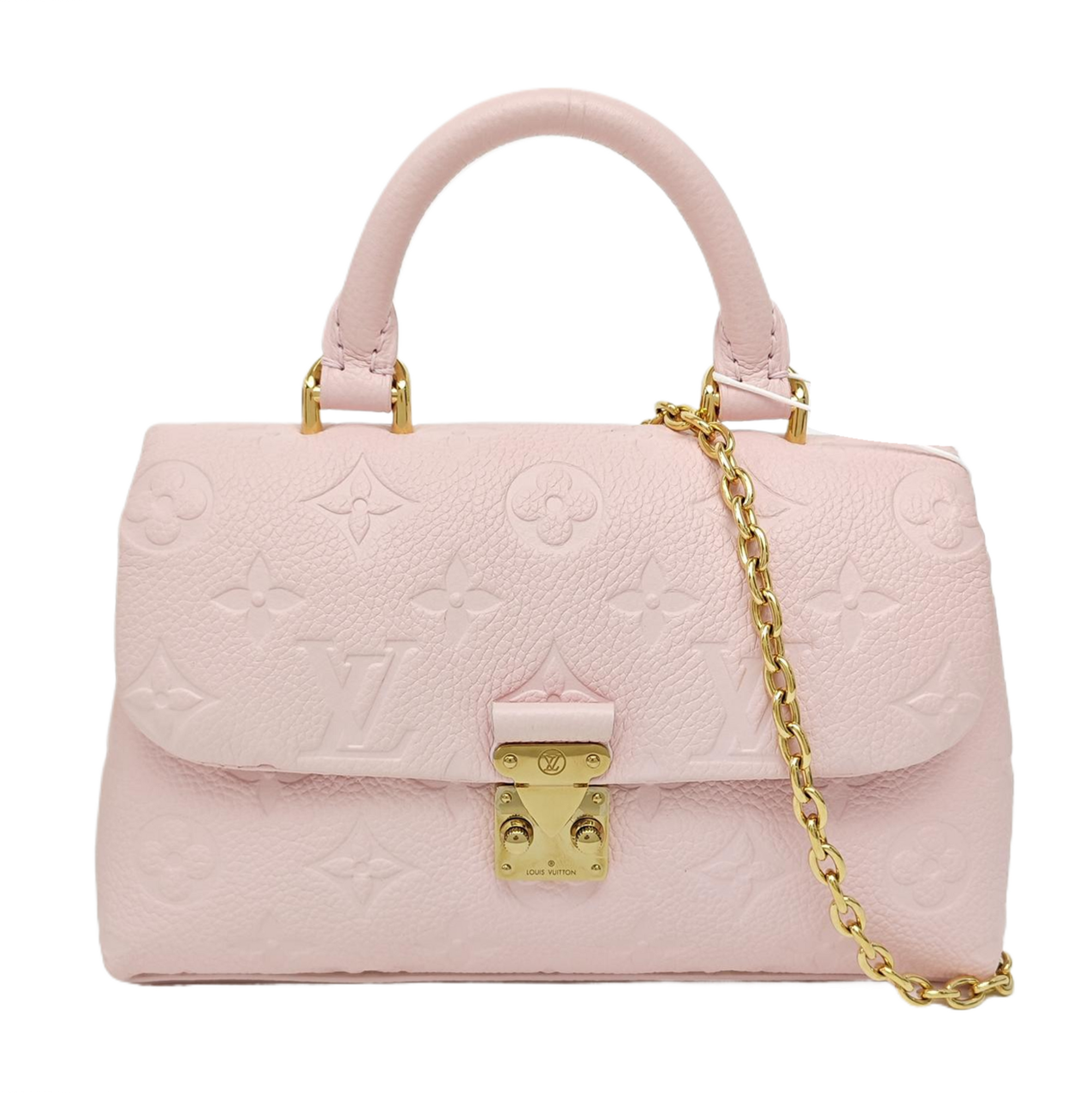 MADELEINE Super Mini Monogram Calfskin Pink