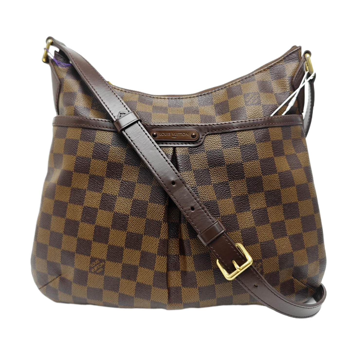 BLOOMSBURY PM Damier Ebene Coated Canvas Brown