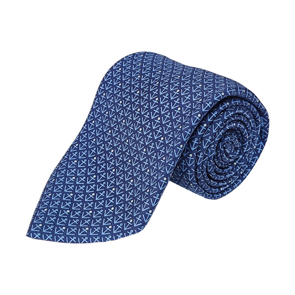 Mulberry Silk Tie Blue