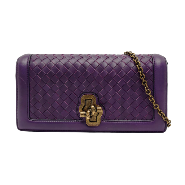 Olimpia Knot Lambskin Purple