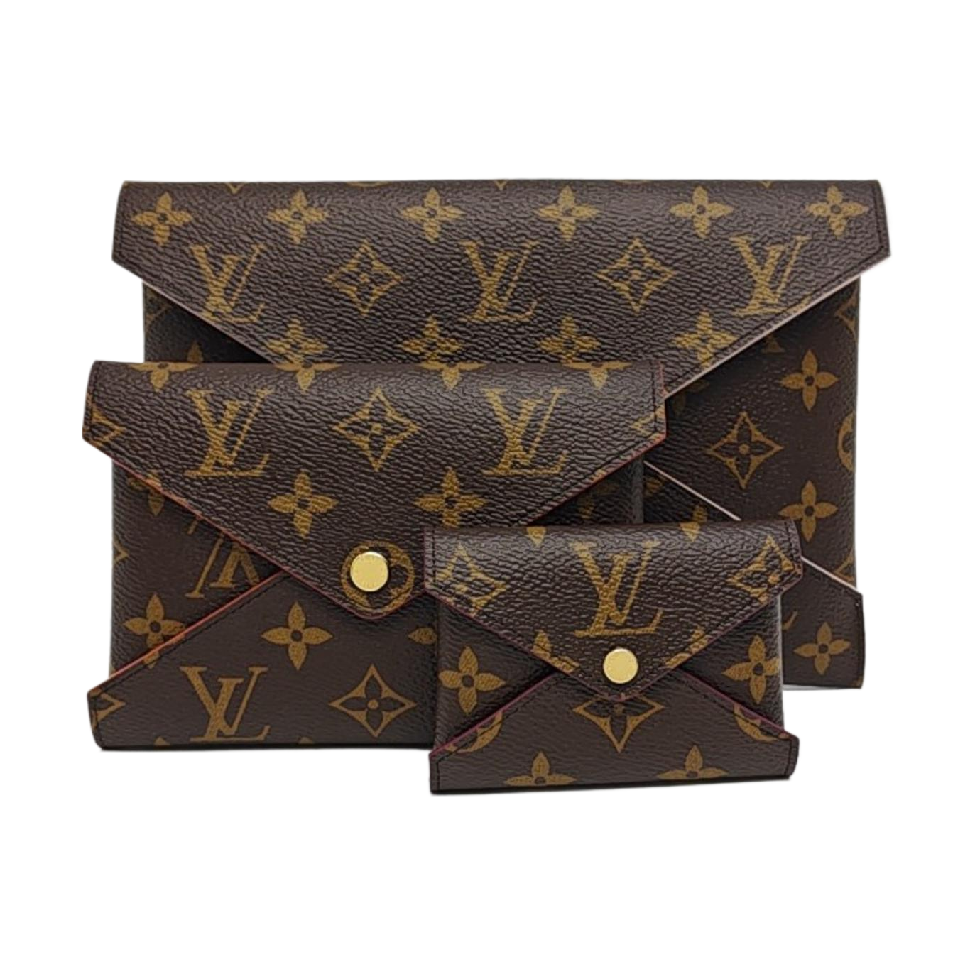 KIRIGAMI Monogram Coated Canvas Brown