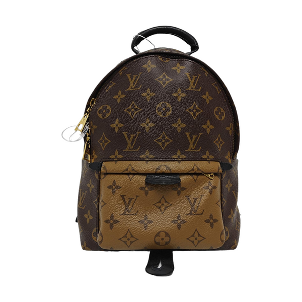 PALM SPRINGS PM Monogram Coated Canvas Brown