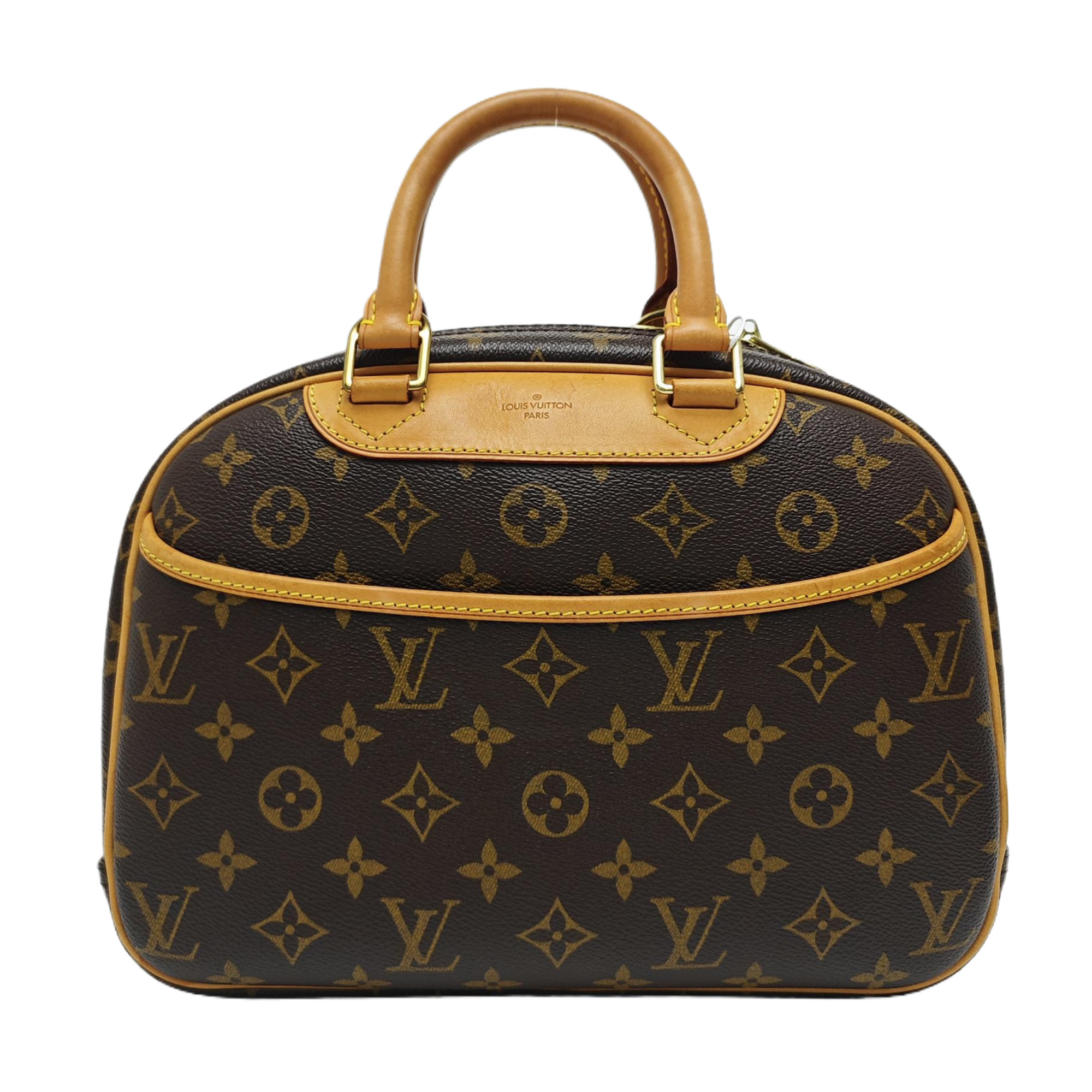 DEAUVILLE Monogram Coated Canvas Brown