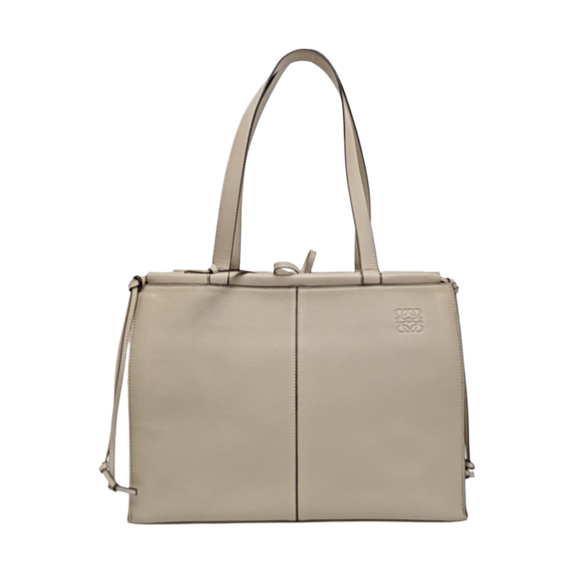 Cushion Calfskin Beige