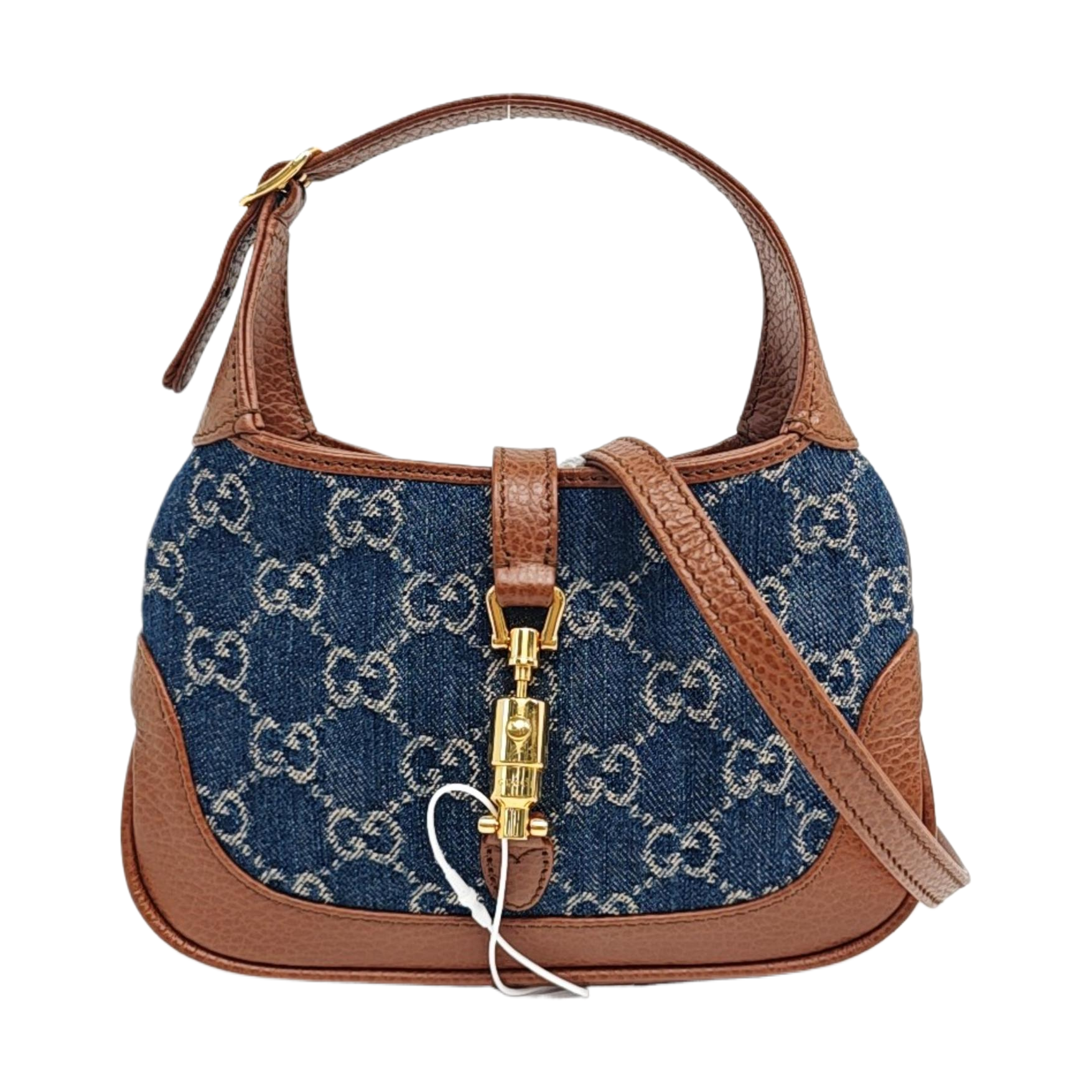 Jackie 1961 Mini Monogram Denim Blue