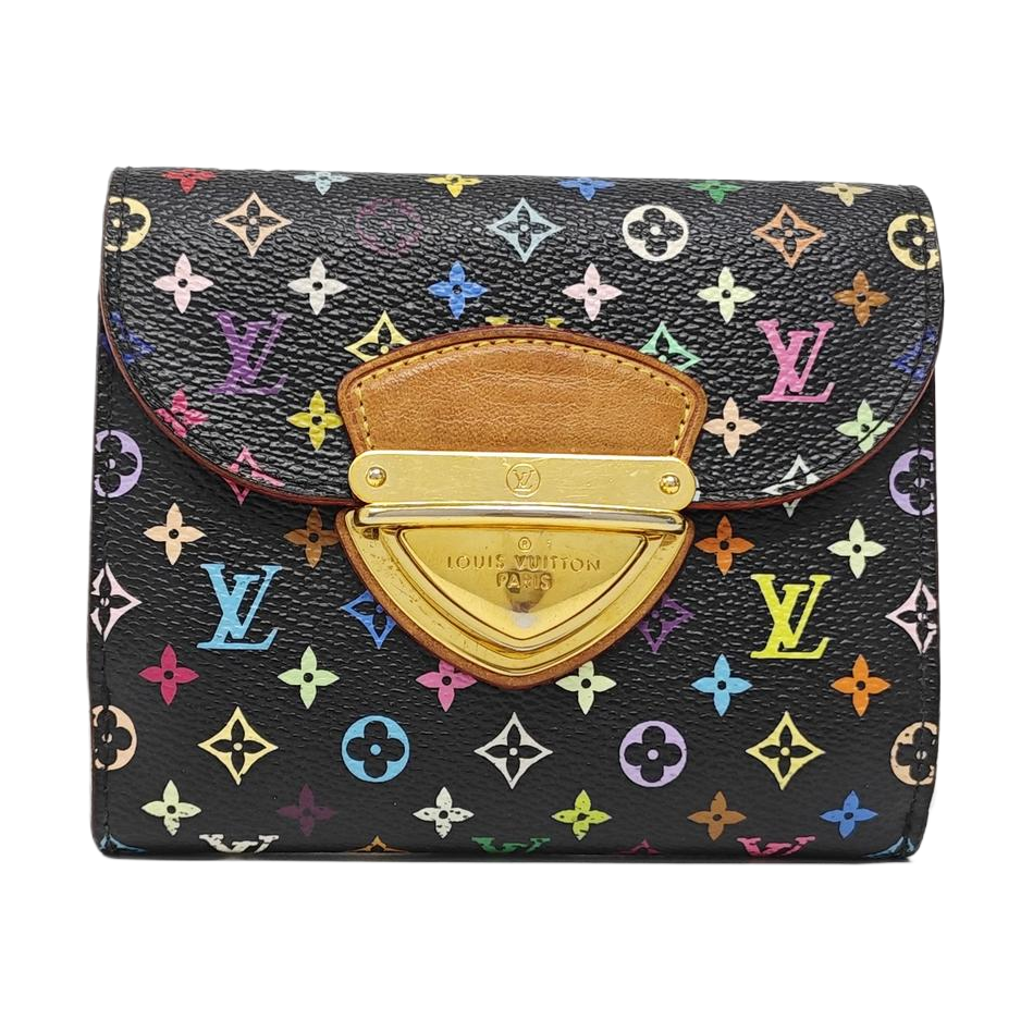 LV × TM KOALA Monogram Coated Canvas Black Wallet
