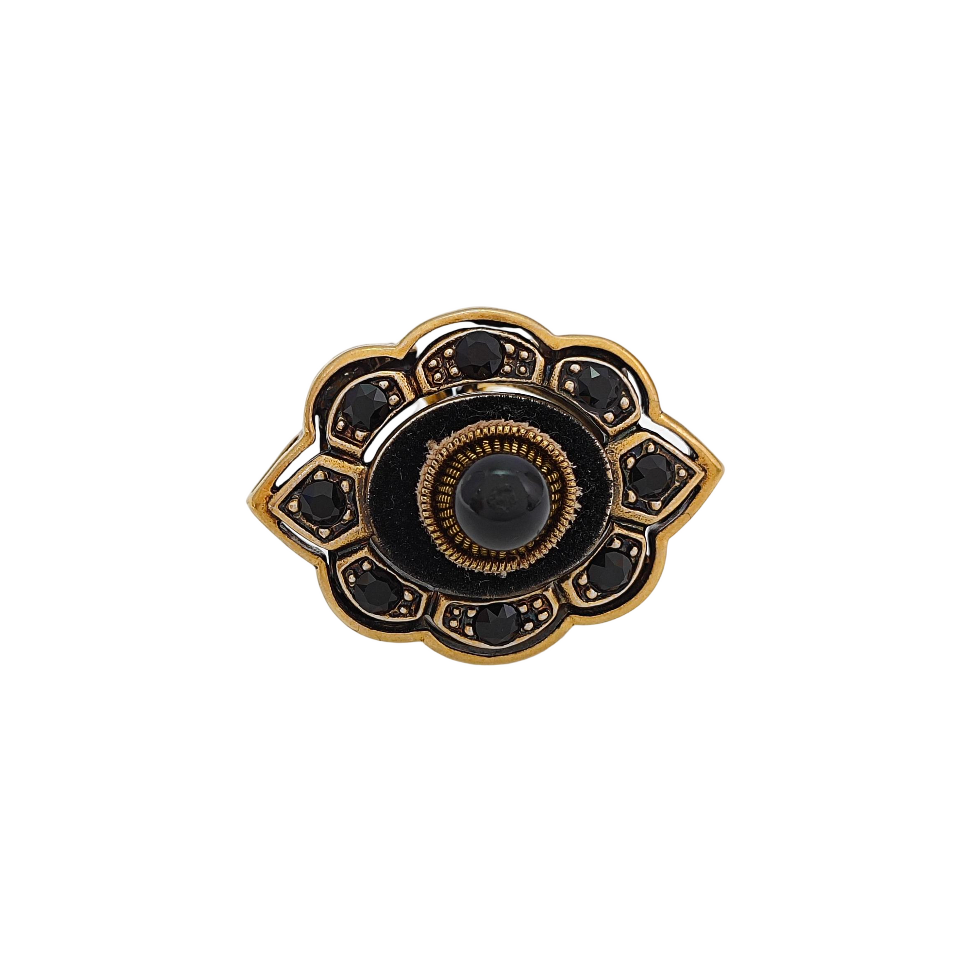 Metal Gold Ring HK 10