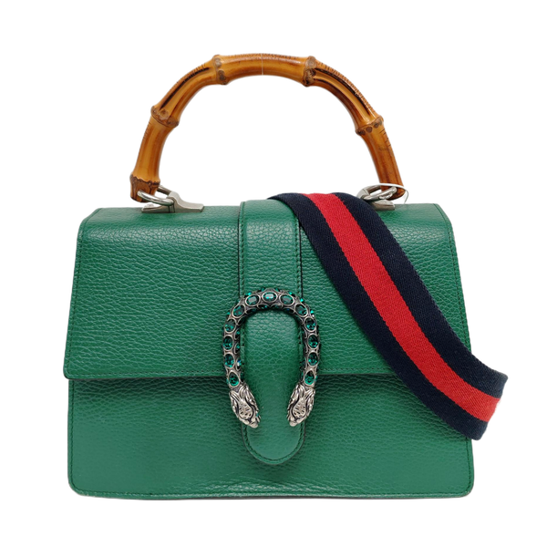 Dionysus Medium Calfskin Green