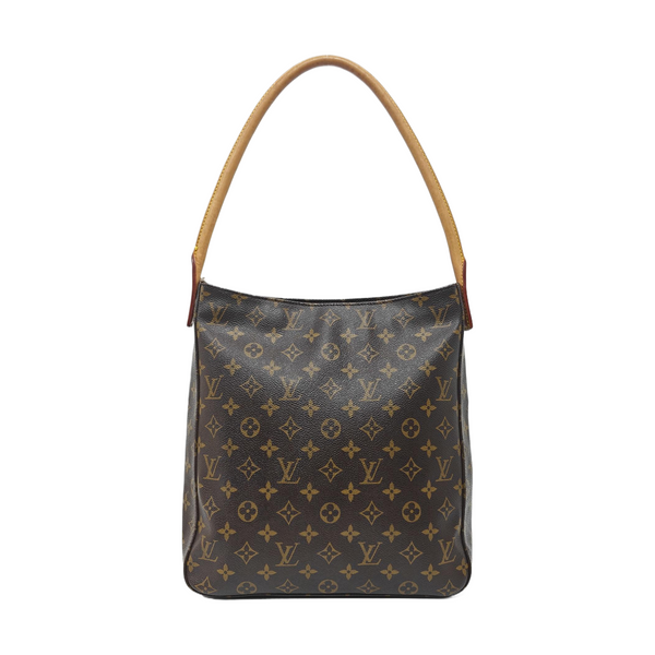LOOPING GM Monogram Coated Canvas Brown