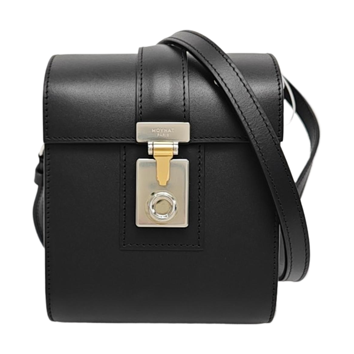 Calfskin Shoulder Bag Black