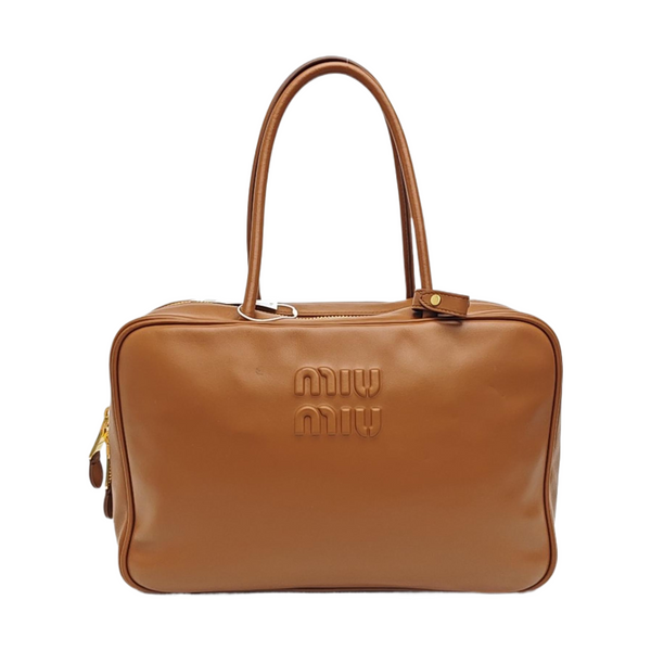Beau Large Calfskin Brown