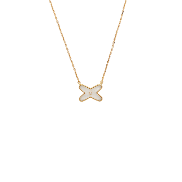 Jeux De Liens 18k Rose Gold Necklace
