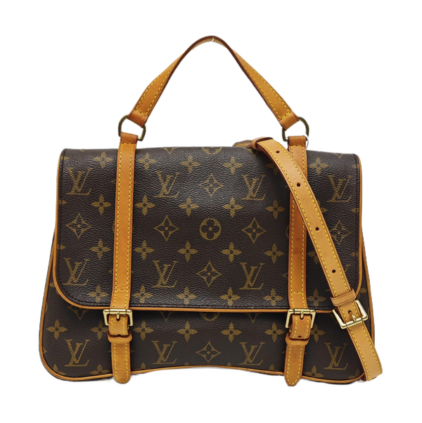 MARELLE SAC À DOS Monogram Coated Canvas Brown