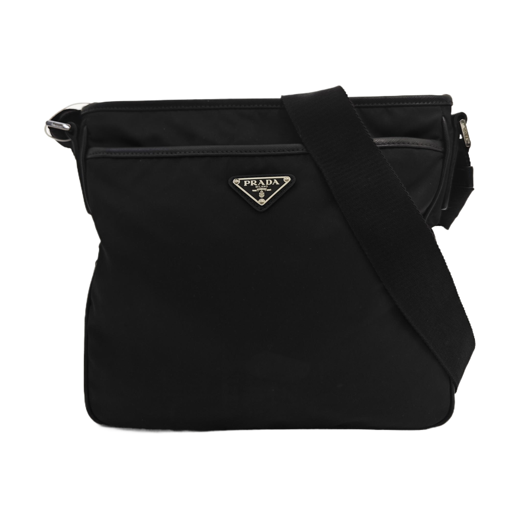 Nylon Crossbody Bag Nylon Black