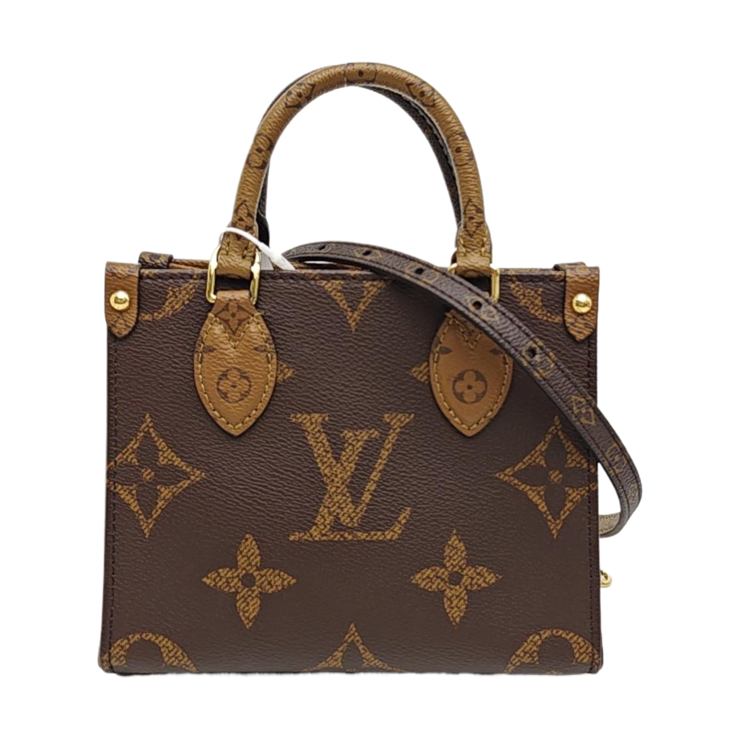 ONTHEGO BB Monogram Coated Canvas Brown