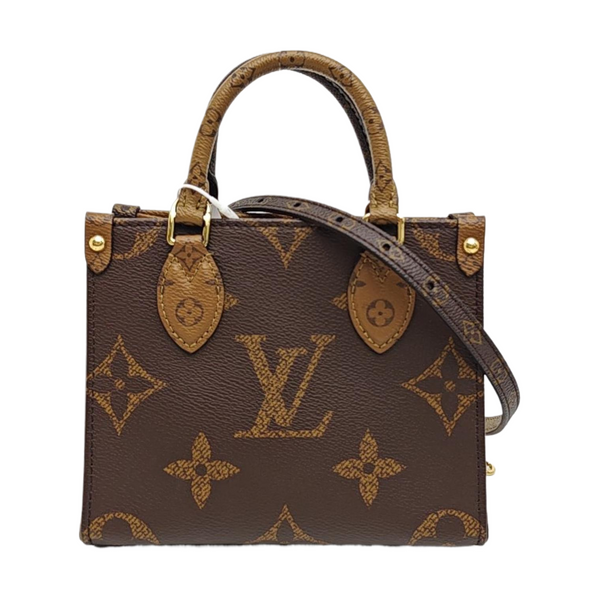 ONTHEGO BB Monogram Coated Canvas Brown