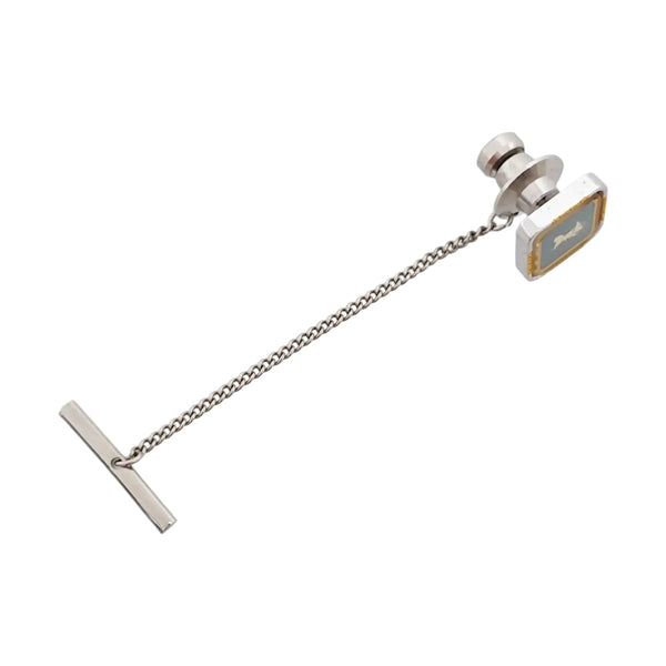 Metal Silver Brooch