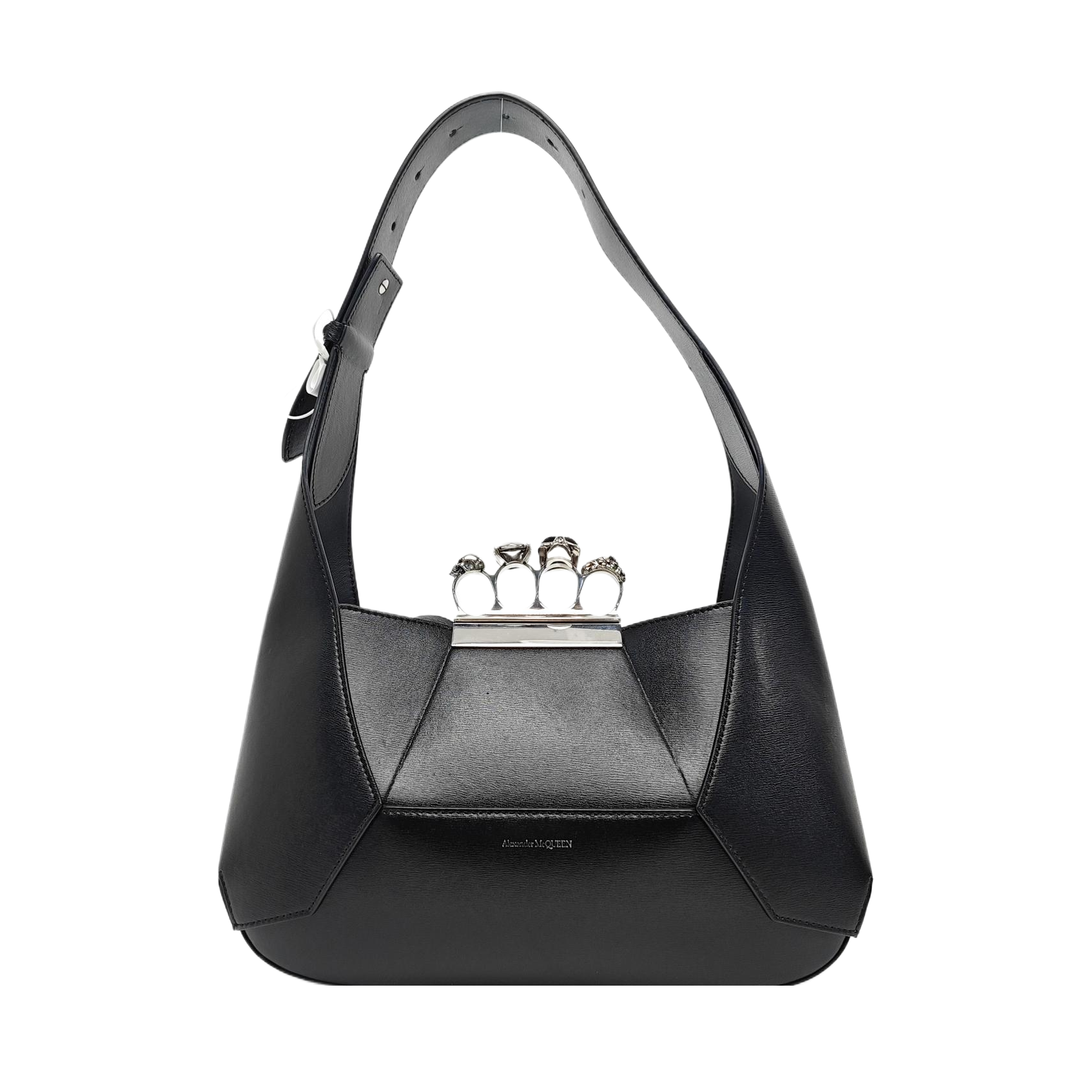 Calfskin Shoulder Bag Black