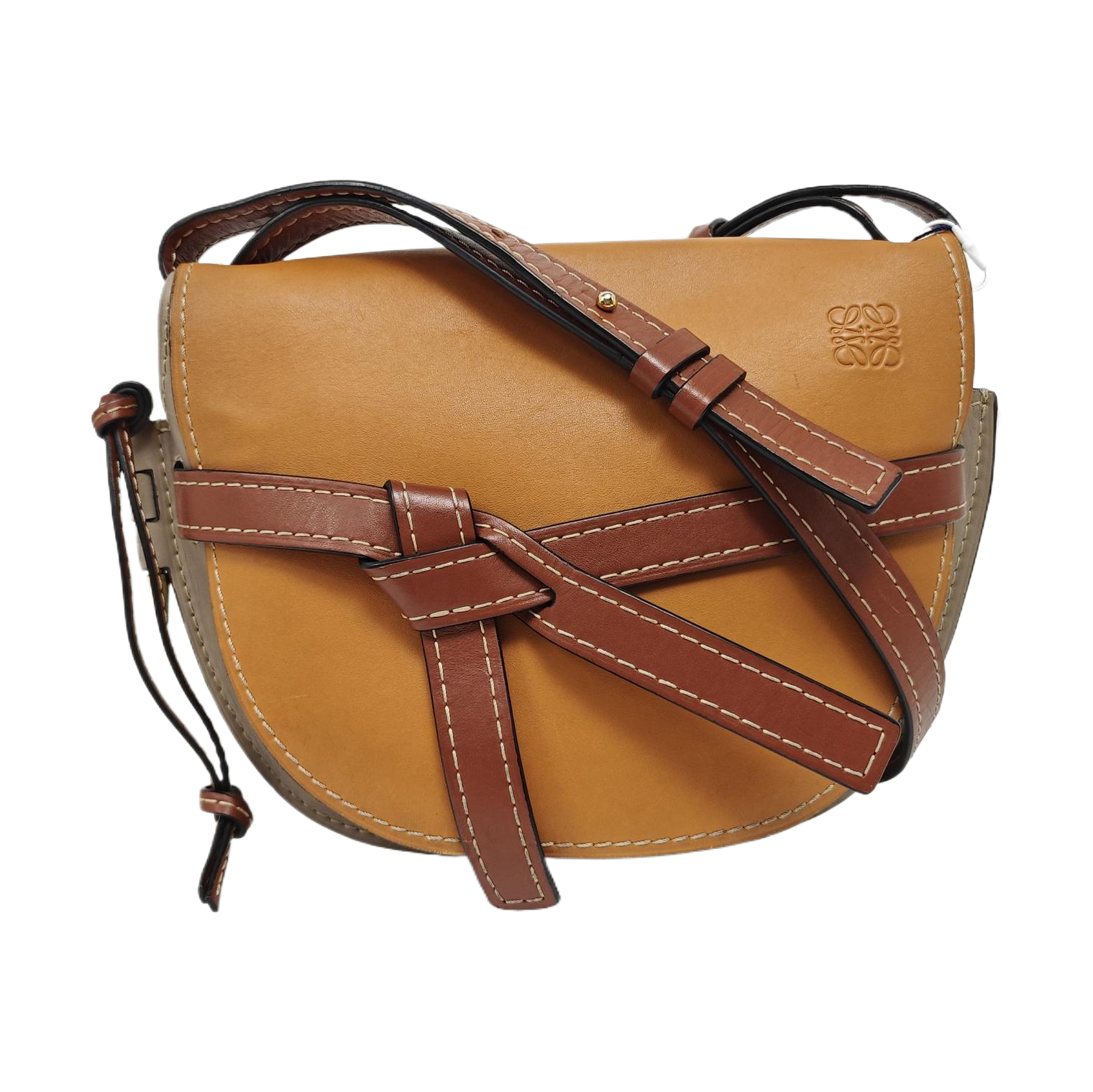 Gate Small Calfskin Brown