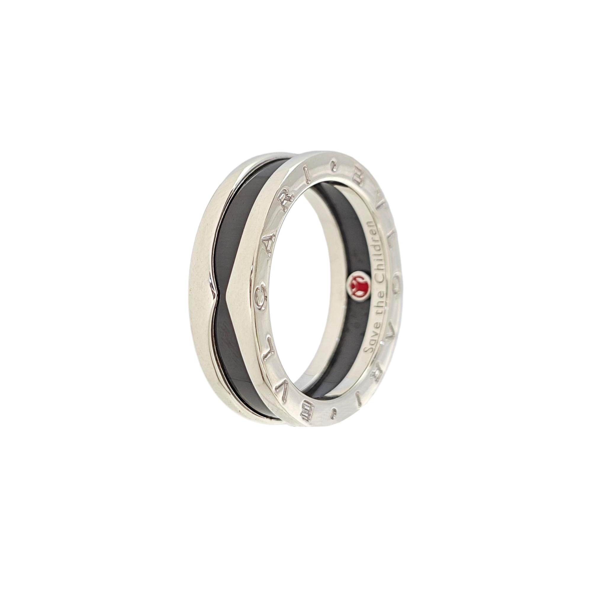 B.ZERO1 925 Sterling Silver Ring EU 59