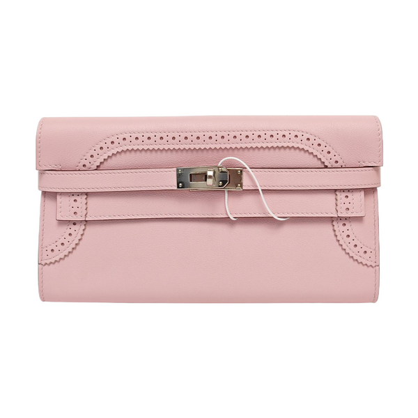 Authenticated pre-owned  Kelly Swift Pink Wallet - Wallet at Looply