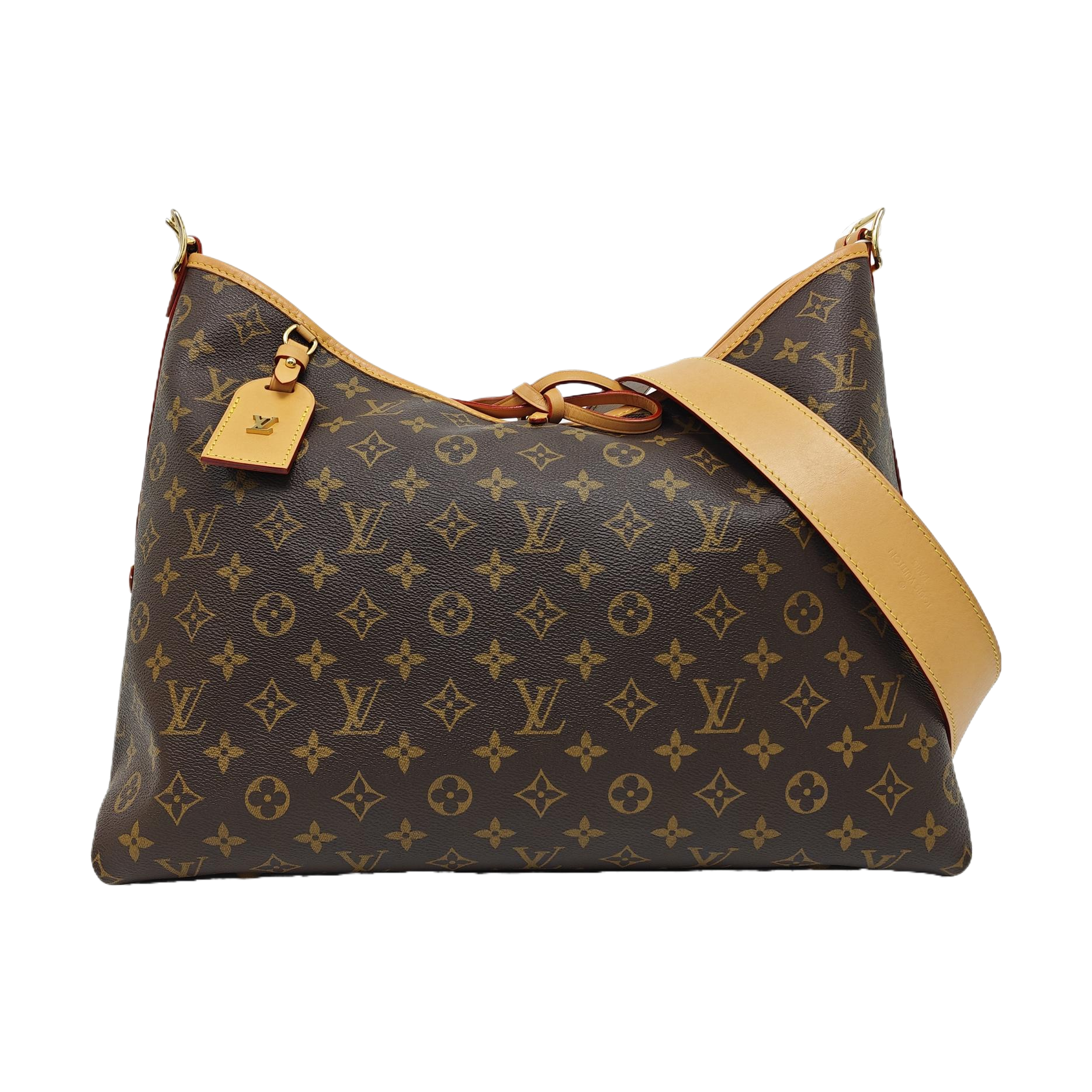 CARRYALL MM Monogram Coated Canvas Brown
