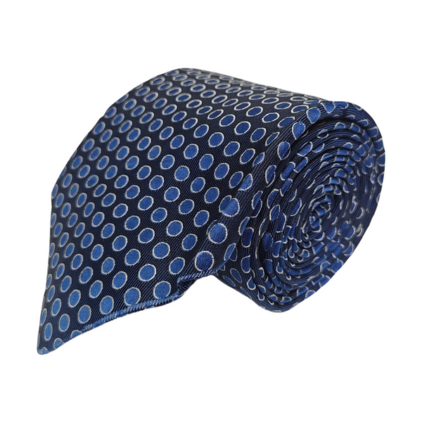 Blue Mulberry Silk Tie