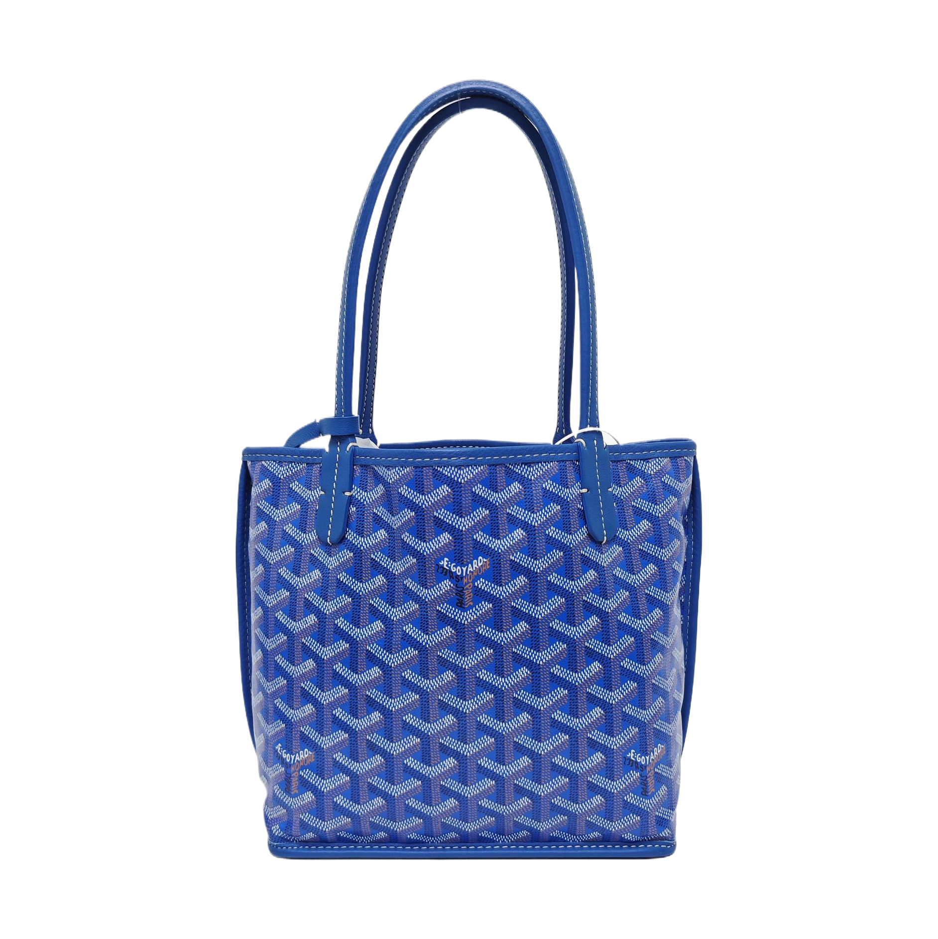 Anjou Mini Coated Canvas Blue