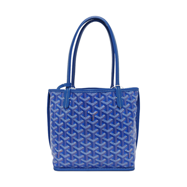 Anjou Mini Coated Canvas Blue