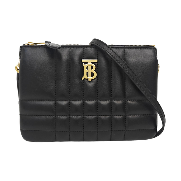 Lola Quilted Lambskin Black