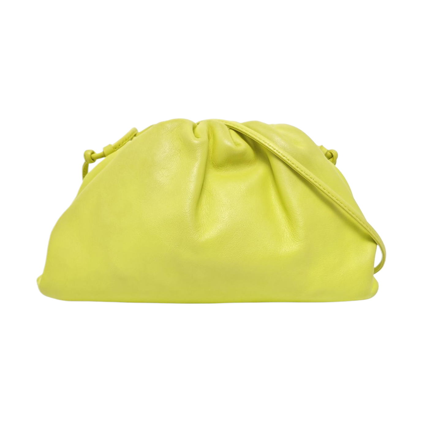 Authenticated pre-owned  The Pouch Mini Calfskin Green - Shoulder Bag at Looply
