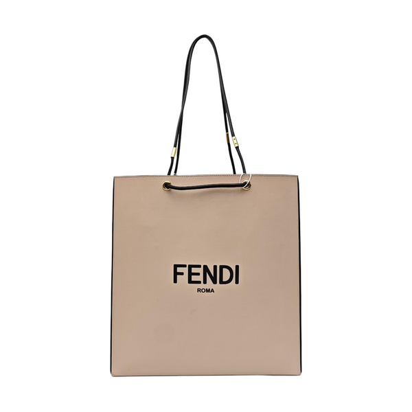 Calfskin Tote Bag Medium Pink