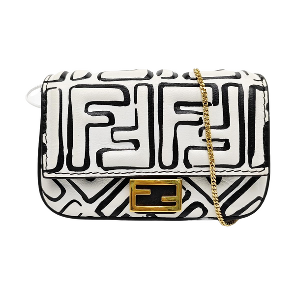 Baguette Nano Calfskin Multicolor