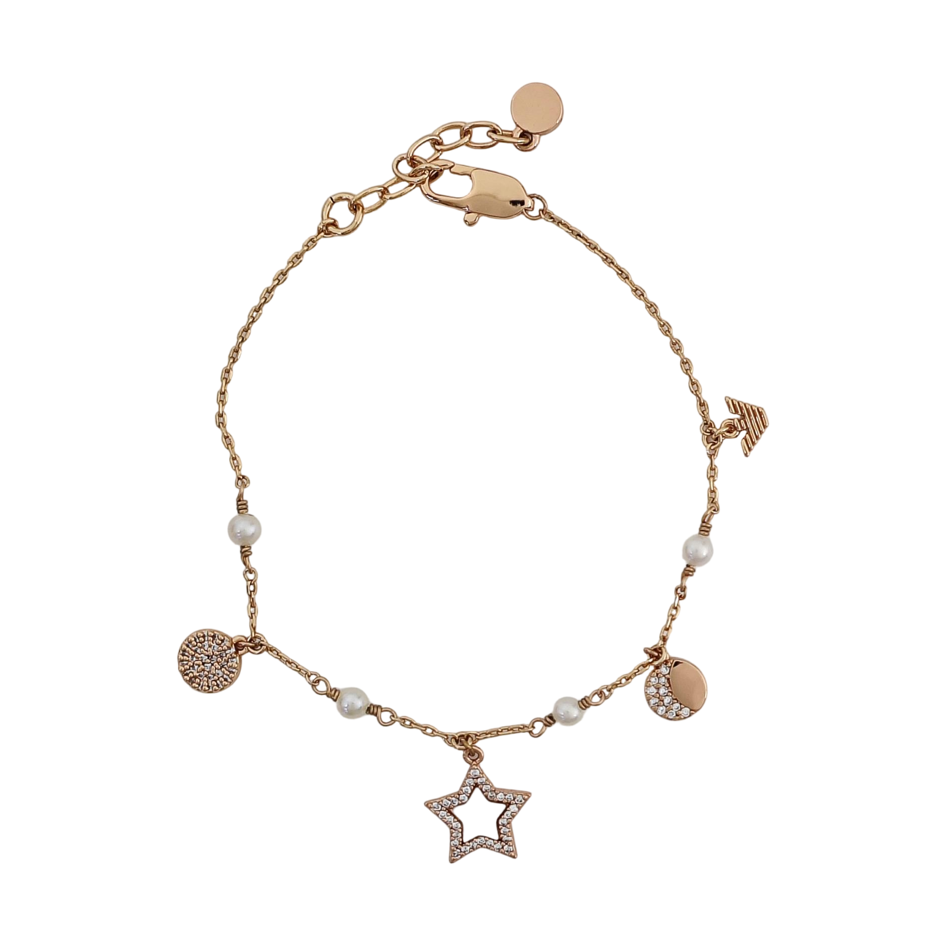 Metal Rose Gold Bracelet
