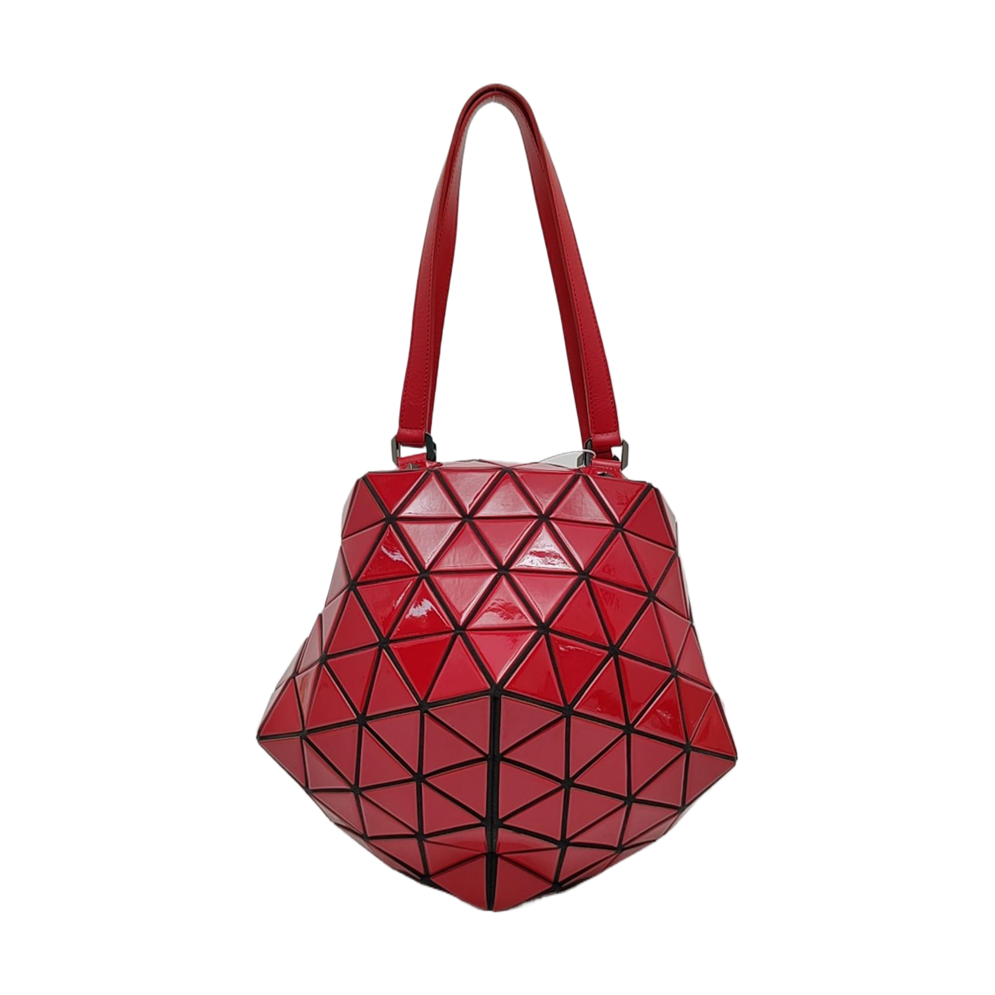 Special Material Shoulder Bag Red