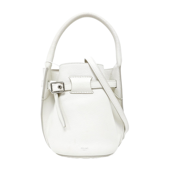 BIG BAG Nano Calfskin White