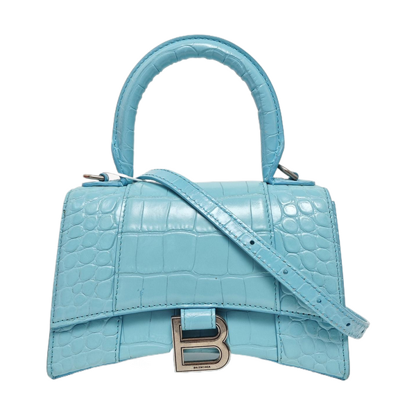 Hourglass XS Calfskin Blue
