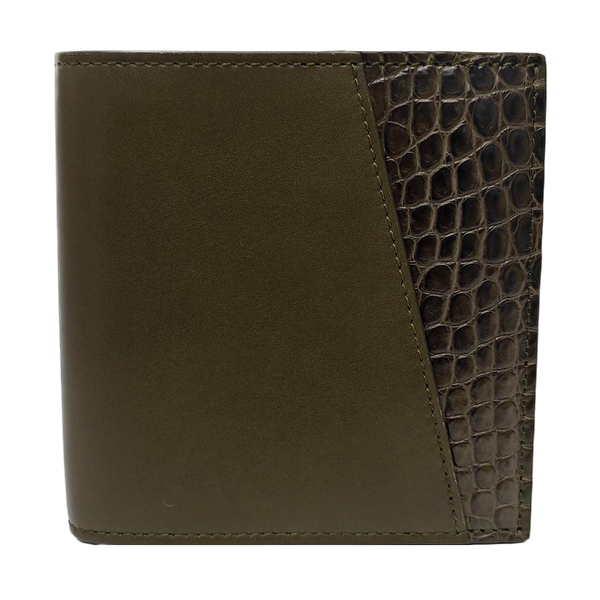 Calfskin Wallet Green