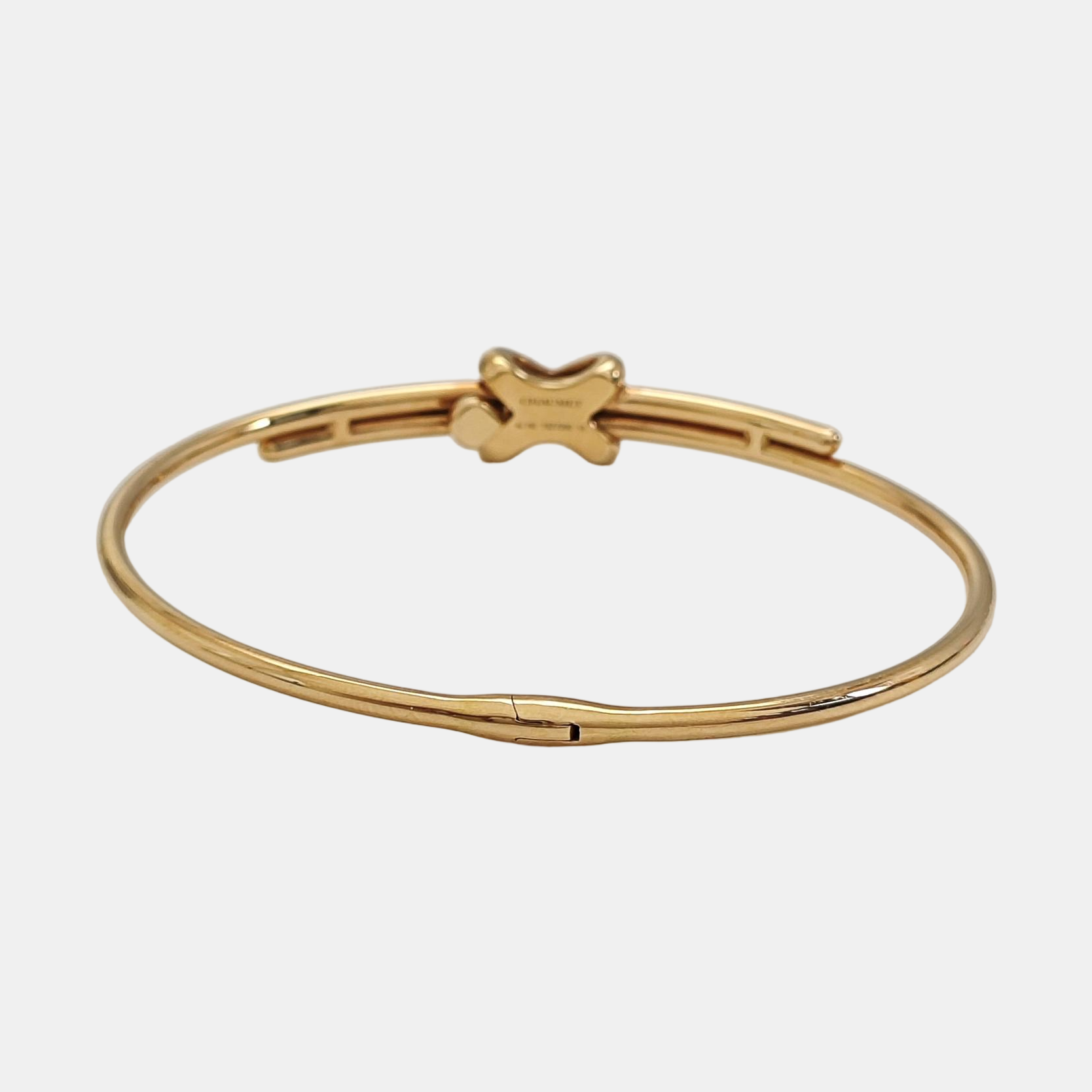 Jeux De Liens 18k Rose Gold Bangle