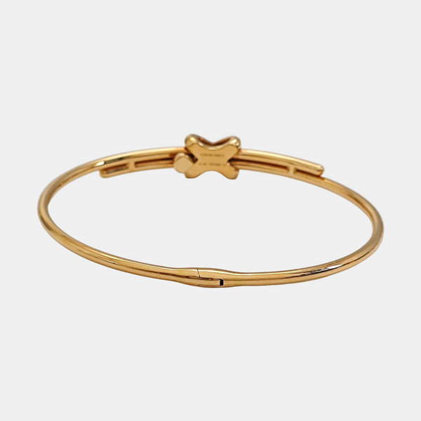 Jeux De Liens 18k Rose Gold Bangle