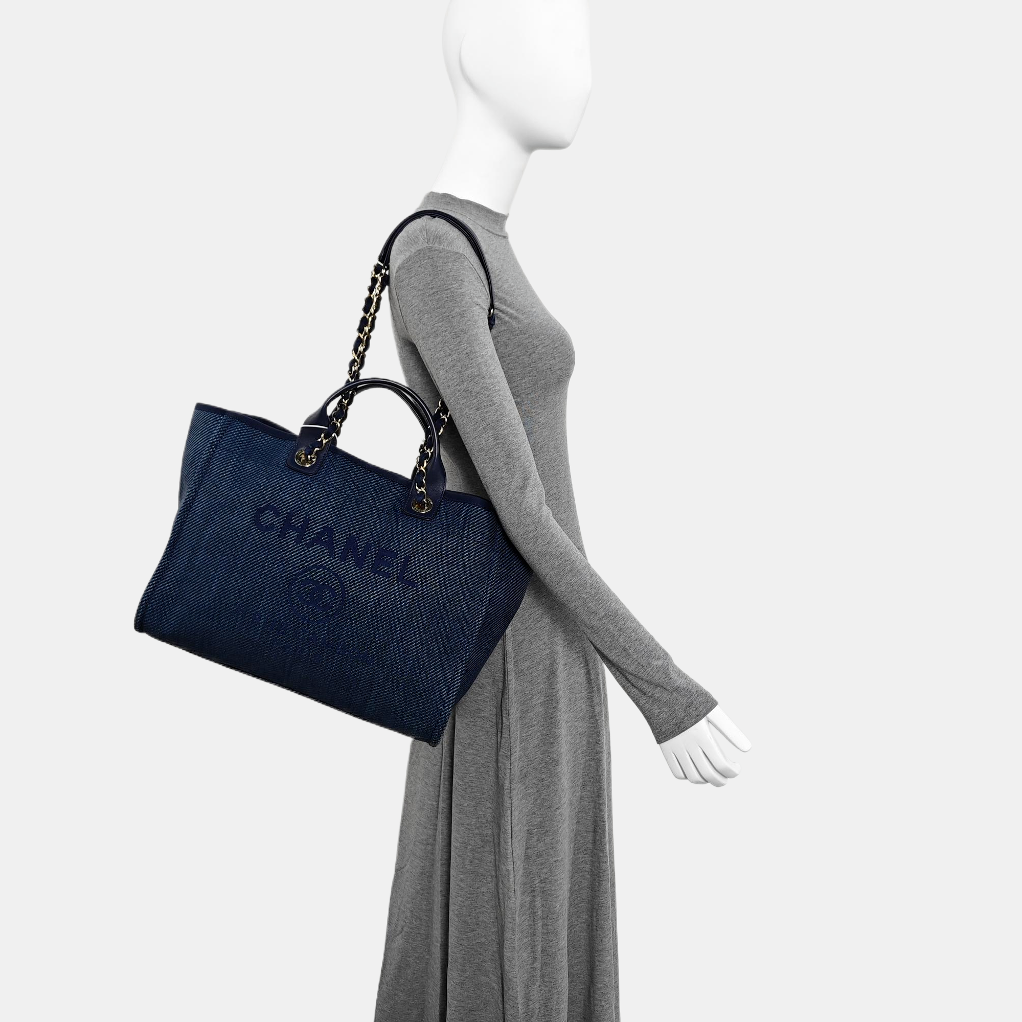 DEAUVILLE Large Canvas Blue