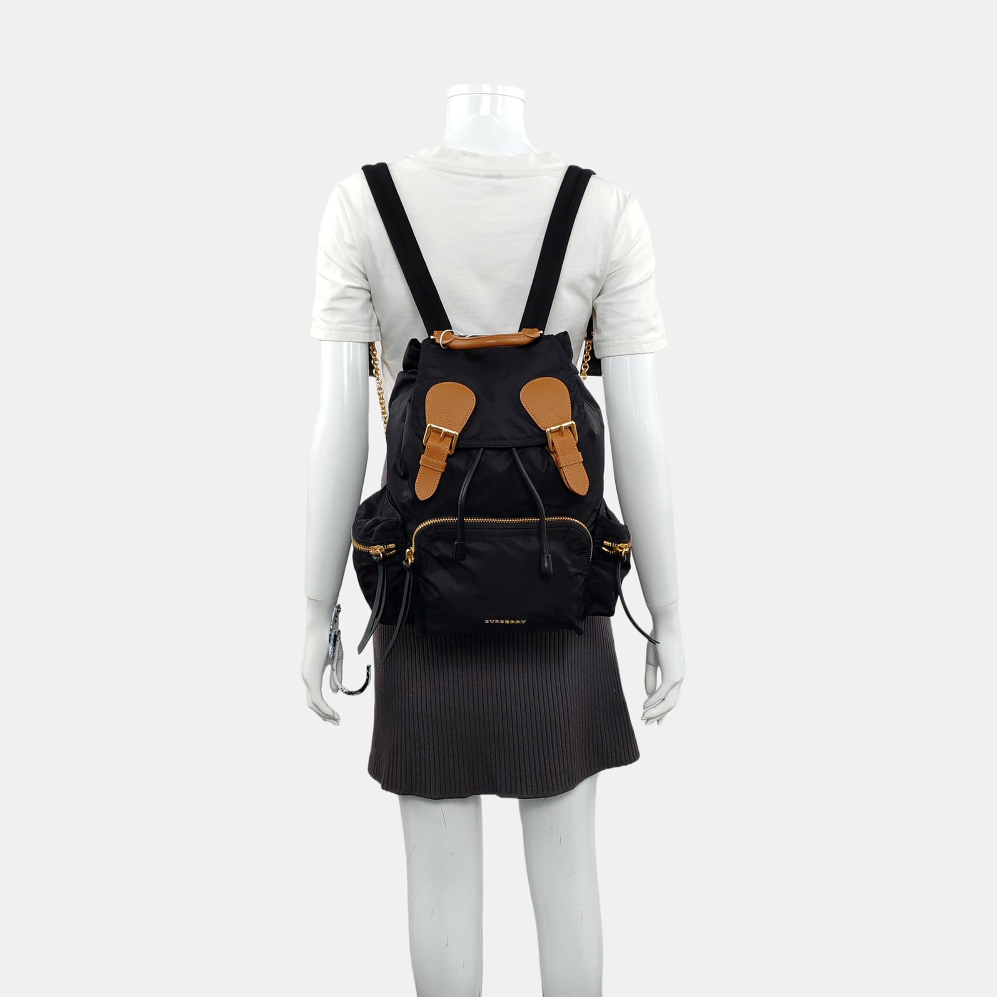 The Rucksack Nylon Black