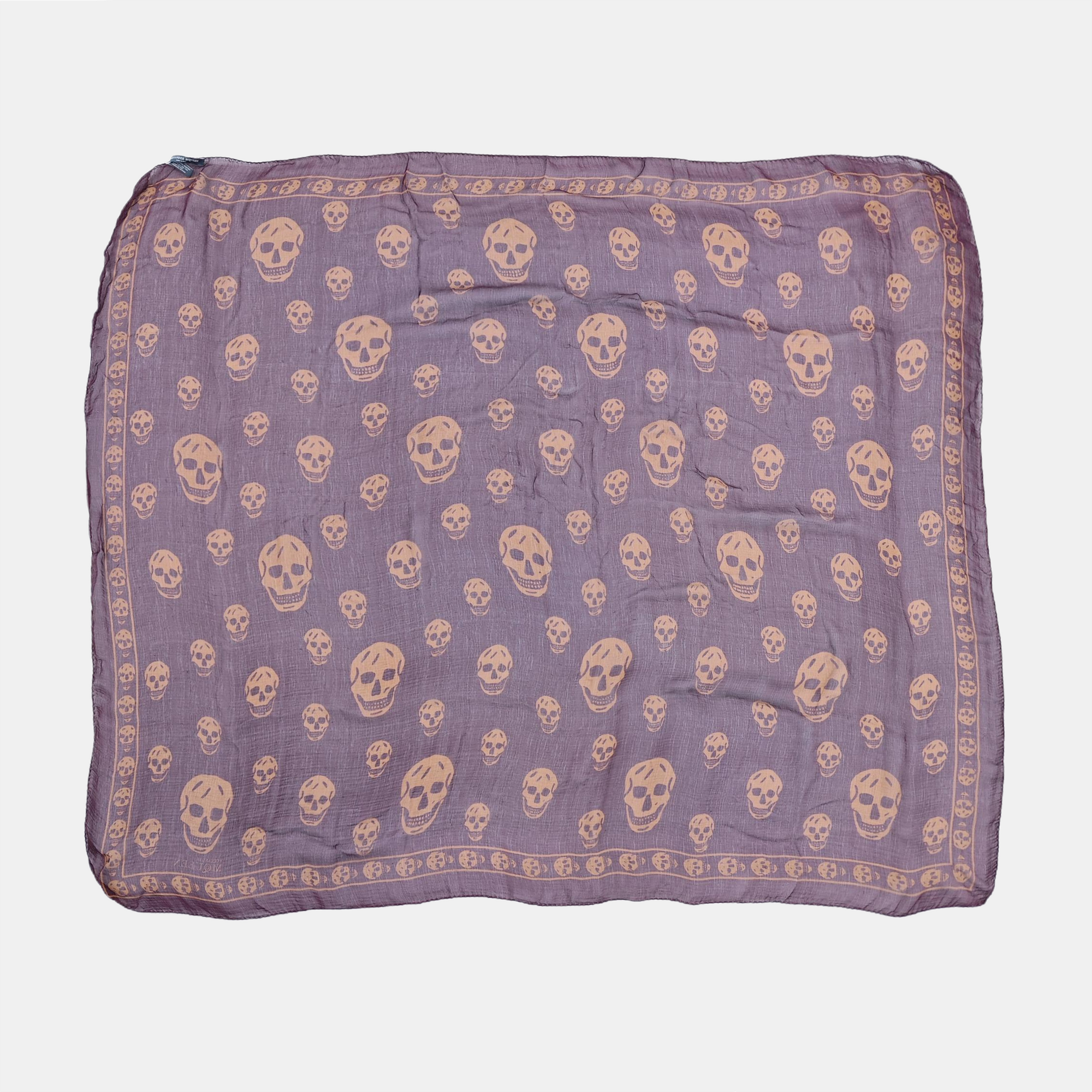 Mulberry Silk Silk Scarf Brown