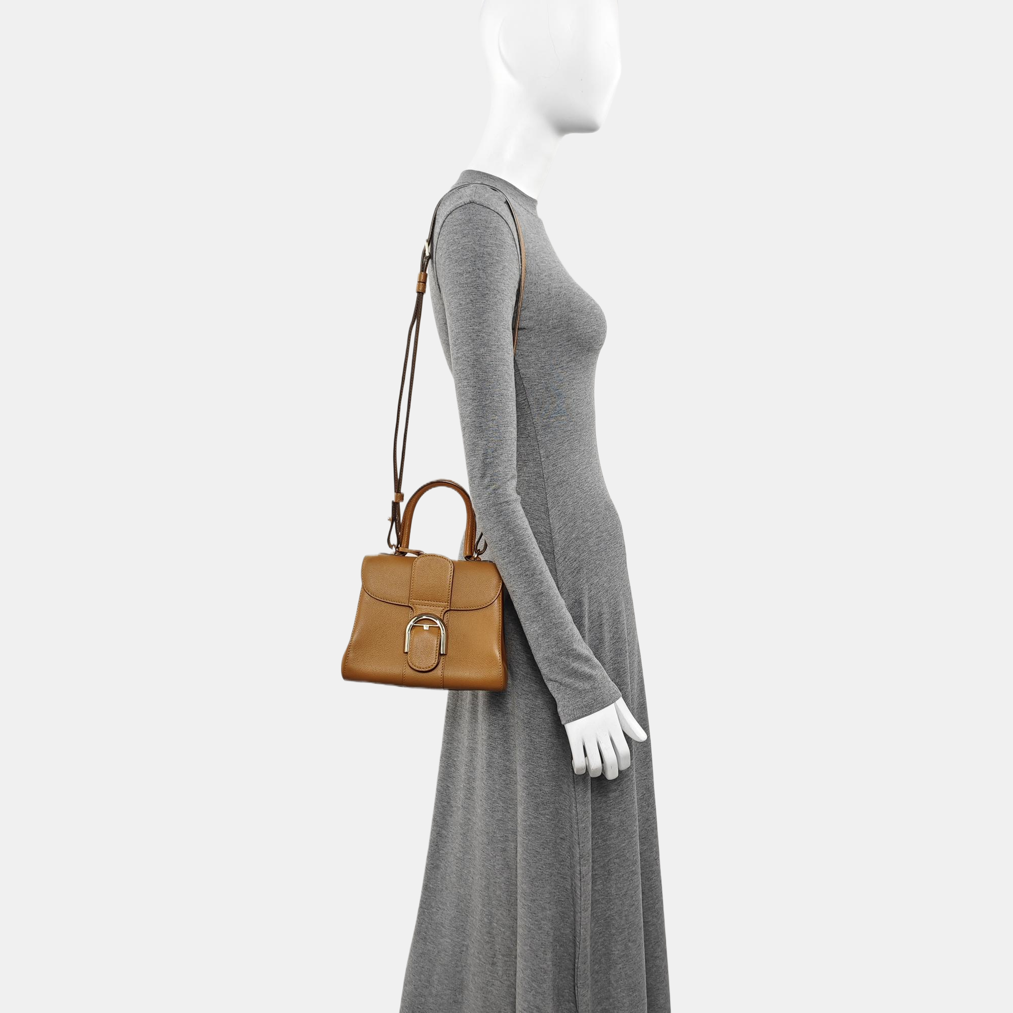 Brillant Mini Calfskin Brown
