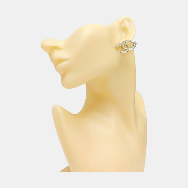 Metal Gold Stud Earrings