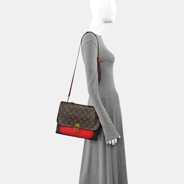 MARIGNAN Monogram Coated Canvas Brown