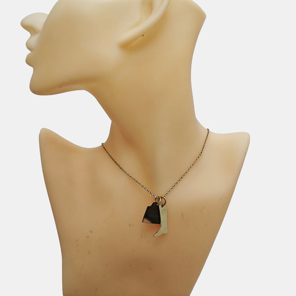 Amulette Metal Gold Necklace