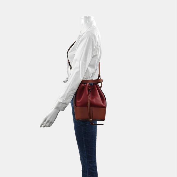 Balloon Small Calfskin Red