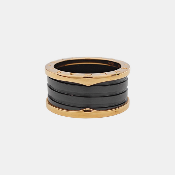 B.ZERO1 18k Rose Gold Ring EU 61