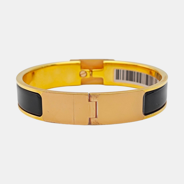 Clic Anneau Metal Gold Bangle